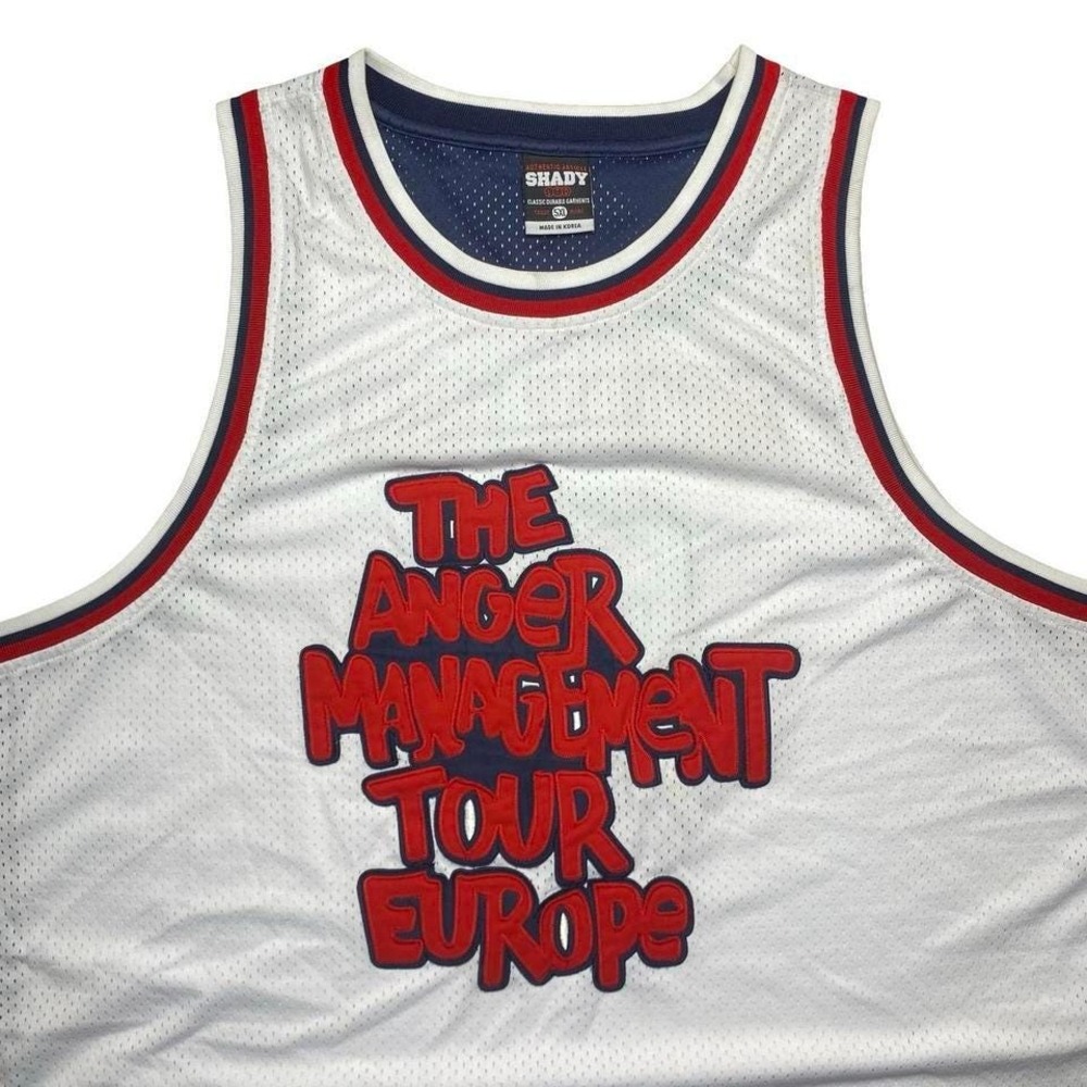 Vintage The anger management tour Europe Shady Eminem jersey
